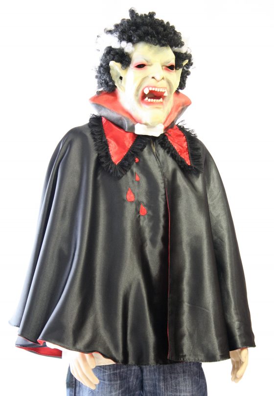 Dracula cape met masker