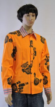 Oranje overhemd